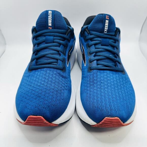 Brooks Glycerin 21 Blue Women’s Running Sneakers Shoes Size 8.5 D (Wide) - Picture 4 of 8